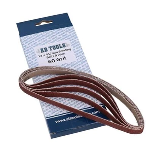 Ponceuse à grain moyen 457 mm x 13 mm 60 courroies abrasives disques - Photo 1/31