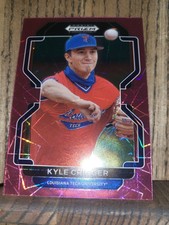 Kyle Crigger Pink Velocity Prizm 2022 Panini Prizm Draft Picks Baseball #PDP202
