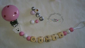 Portaciuccio con la clip semplice rosa - Foto 1 di 1