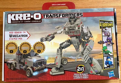 Kre-o Transformers 30688 Megatron Set Open Box Sealed Bags Instructions - Image 1 of 4