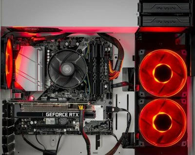 NEW SkyTech Gaming Desktop PC Computer ST-SHIVA-0204-B Ryzen 5 16GB RAM RTX 3070 - Image 1 of 3