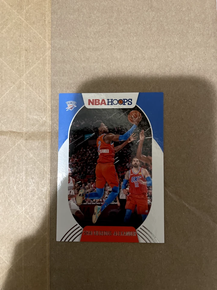 2020-21 Panini Hoops Basketball Shai Gilgeous-Alexander Thunder OKC - 1 Card - Image 1 of 1