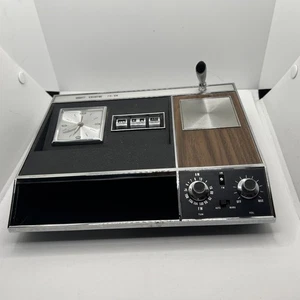 RADIO TRANSISTOR DE ESCRITORIO ABBOTT EXECUTIVE/CALENDARIO/RELOJ/PORTA BOLÍGRAFOS JAPÓN - Imagen 1 de 4
