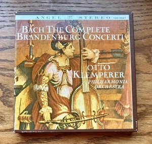 JS Bach Brandenburg Concerti Klemperer Angel Y2S-3627 Reel To Reel 3 3/4 EX - Bild 1 von 5