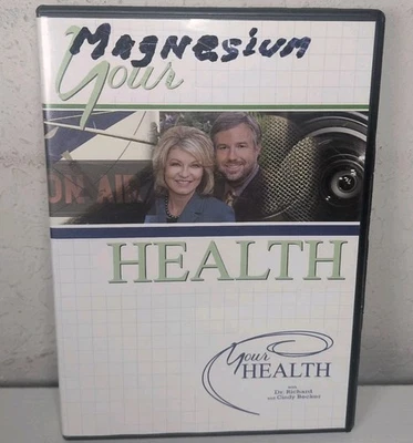 Your Health Dr. Richard & Cindy Becker Magnesium The Forgotten Mineral DVD B193 - Image 1 of 2