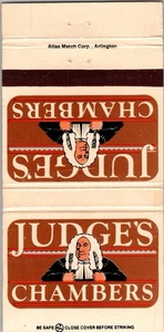 Vintage 30 Strike Matchbook Cover - Judge’s Chambers Holiday Inn Dallas, TX MB1 - Picture 1 of 2