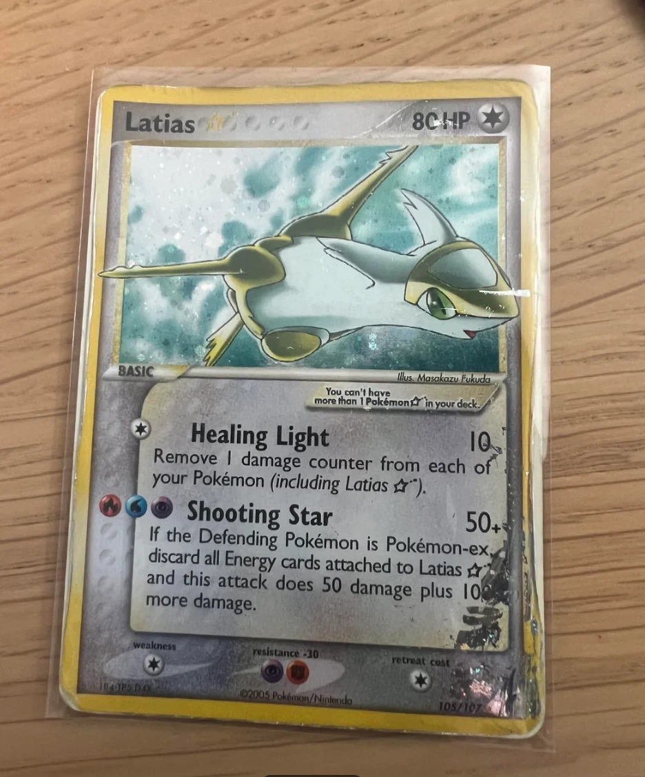 Latias Star Pokémon TCG Collectible Card Games & Accessories for