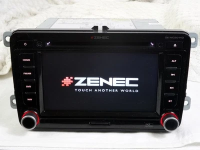 Zenec ZE-NC2011D Autoradio Naviceiver mit DVD CD für VW - Bild 1 von 3