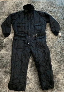 Walls Blizzard-Pruf Overall Herren 3XL schwarz isoliert Gürtel Arbeitskleidung. Neu mit Etikett - Bild 1 von 6