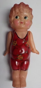 Vintage Celluloid Kewpie Flapper Girl Doll 7" Tall - Picture 1 of 12