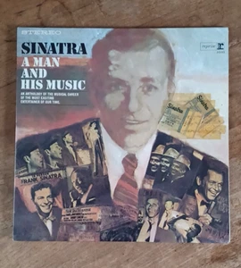 Sinatra A Man And His Music 1981 Reissue Stereo Gatefold LP Reprise 1016 - Imagen 1 de 17
