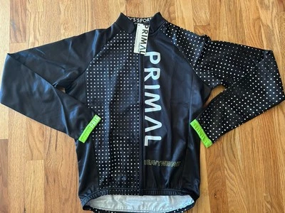 NWT! Men's PRIMAL Heavyweight Full-Zip CYCLING JACKET sz Small - Image 1 of 4