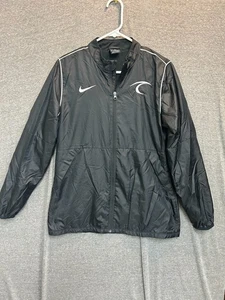Chaqueta de Lluvia Nike Repel Park20 Mujer Mediana Negra Ligera Malla Forrada Surf - Imagen 1 de 11