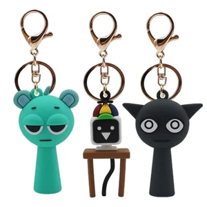 1 pieza Sprunki Llavero Juego de Terror Sprunki PVC Muñeca Colgante Llavero Bolso Dije - Imagen 1 de 13