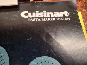 Cuisinart Pasta Maker DLC-854 Replacement Parts - Picture 1 of 4