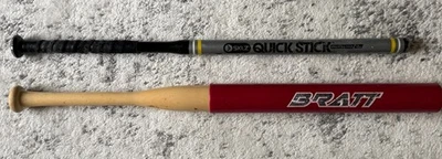 ENTRENAMIENTO: Bratt Bat (sobrecarga) y Skillz Quickstick Training Bat (subcarga) Foto 1 de 3