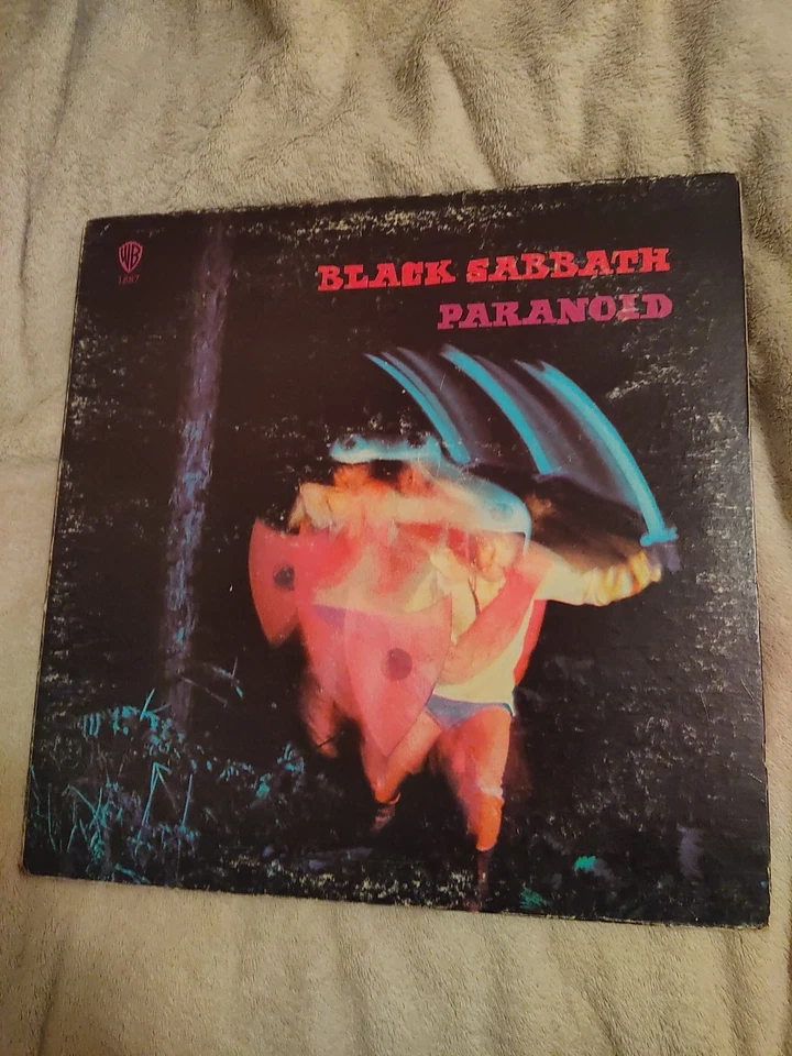 Black Sabbath Paranoid 1970 Vinyl LP Record Warner Bros WS-1887, 1st Press Foto 1 de 4
