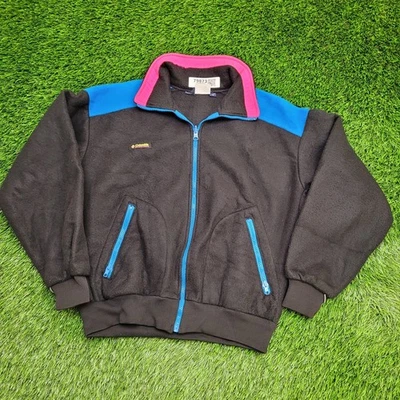Chaqueta polar Columbia vintage para mujer grande 23x23 cuadrada holgada Foto 1 de 4