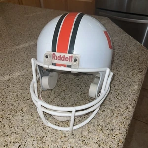 MIAMI HURRICANES Ridell Replica Helmet Trophy - Picture 1 of 6