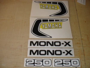 1981 YAMAHA YZ 250 COMPLETE DECAL SET - Picture 1 of 1