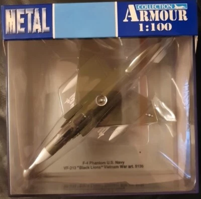 Coleção Armour Aviation Model F-4 Phantom US Navy "Black Lions" art.5136  - Imagem 1 de 4