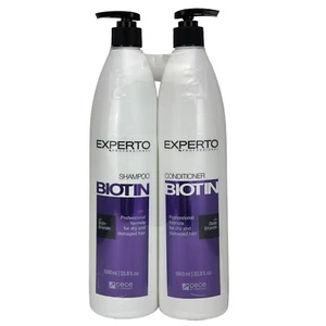Experto ~ Biotin & Keratin Shampoo & Conditioner je 33,8 flüssige Unzen - Bild 1 von 6
