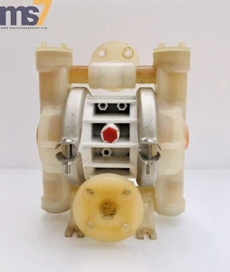 WILDEN PUMP 2 PNEUMATIC AIR OPERATED DOUBLE DIAPHRAGM PUMP 1" POLYPROPYLENE PP - Picture 1 of 6
