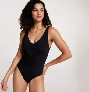 CALIA Ruched One Piece Swimsuit NWT 6 - Picture 1 of 4