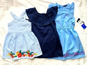 Nautica Girls Sleeveless Summer Dress - NWT - Picture 1 of 31