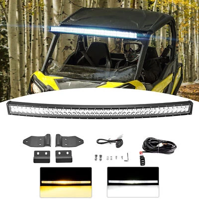 Kit de cables de montaje en techo barra de luz estroboscópica ámbar/blanco 42" para Can-am Commander 1000R Foto 1 de 4