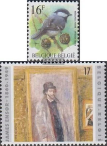 Bélgica 2856,2874 (completa edición) nuevo con goma original 1999 Aves, James En - Imagen 1 de 1