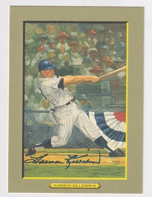 Harmon Killebrew Autographed 5.5x8 Perez Steele Great Moments Card #43 JSA COA - Image 1 of 3
