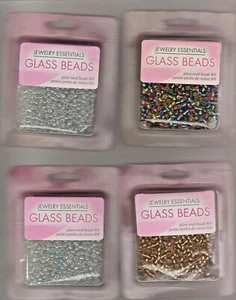 Mixed Lot Glass Beads Jewelry Essentials - Picture 1 of 2