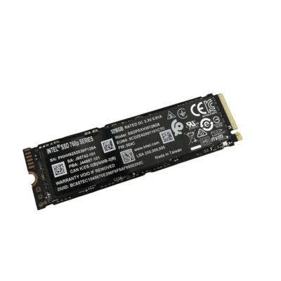 Intel 760P 128GB SSD M.2 2280 NVMe PCIe 3.0x4 Solid State Drive SSDPEKKW128G8 - Image 1 of 4
