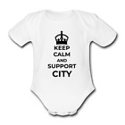 CITY KEEP CALM Babygrow Baby vest grow bodysuit Cute funny gift