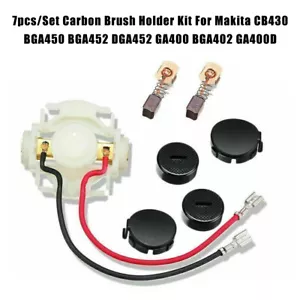 Kohlebürsten Kohlebürstenhalter Set für Makita CB430 BGA452 BGA450 BJS161 DGA45 - Bild 1 von 12