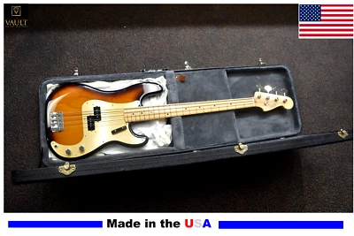 Fender Сделано в США Американский Оригинал 50-е Прецизионная Бас-гитара, Быстрая Доставка! - Изображение 1 из 4
