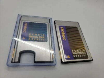 Antec PCMCIA Smart Media Adapter & PCMCIA Memory Stick Adapter With Case - Image 1 of 4