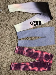Champion, Adidas, And Nike Athletic Leggings For Girls Size Small (5) - Picture 1 of 4