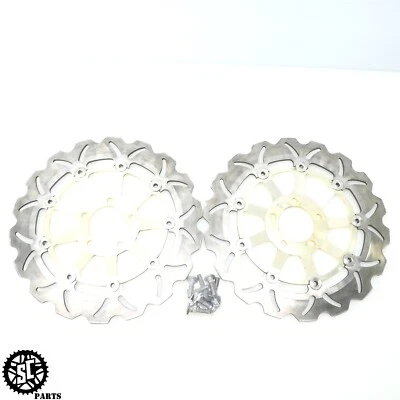 2000 2001 KAWASAKI NINJA ZX9R FRONT BRAKE ROTOR DISC - Image 1 of 4