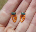 Kawaii Carrot Earrings~ADORABLE!!