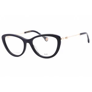 Carolina Herrera Women's Eyeglasses Blue Plastic Cat Eye Frame CH 0021 0PJP - Picture 1 of 2