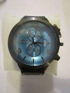 Invicta Men's Corduba Quartz Stainless Steel and Leather Casual Watch 23683