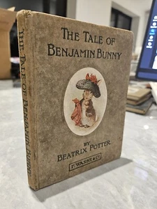 Beatrix Potter, Excellent, The Tale Of Benjamin Bunny, c1910, Early Printing - Picture 1 of 9