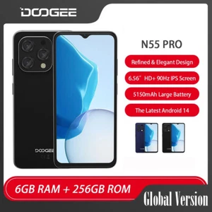 Global Version DOOGEE N55 Pro Android 14 Phone Octa Core 6GB+256GB 5150mAh 13MP - Picture 1 of 14