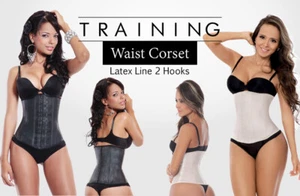 Ann Michell Long Torso Waist Training Cincher 2 Hooks (2025)  - Picture 1 of 6