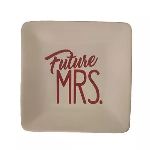 Lotto 6 Vassoi Portagioie Futura Signora Doccia Matrimonio Regalo Sposa Quadrati 5x5 RIVENDITORI! - Foto 1 di 7