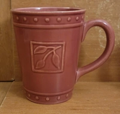 Signature SORRENTO BEAUJOLAIS Mug, 14 oz / 4 3/4", Red, Excellent - Image 1 of 4