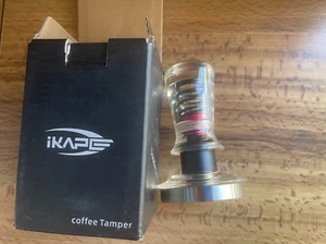58 mm IKAPE Espresso Stampfer kalibriert gefedert - Bild 1 von 4