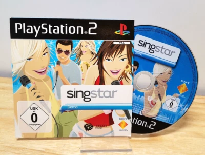 Singstar Demo PS2 / Playstation 2  Spiel - mit OVP PAL - keine Vollversion! - Bild 1 von 2